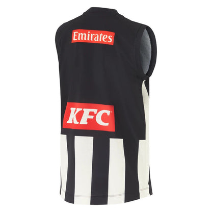 AFL 2025 Home Guernsey - Collingwood Magpies - Youth - Kids