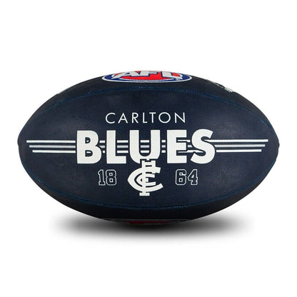 AFL Club Football - Carlton Blues - Size 5 - Game Ball