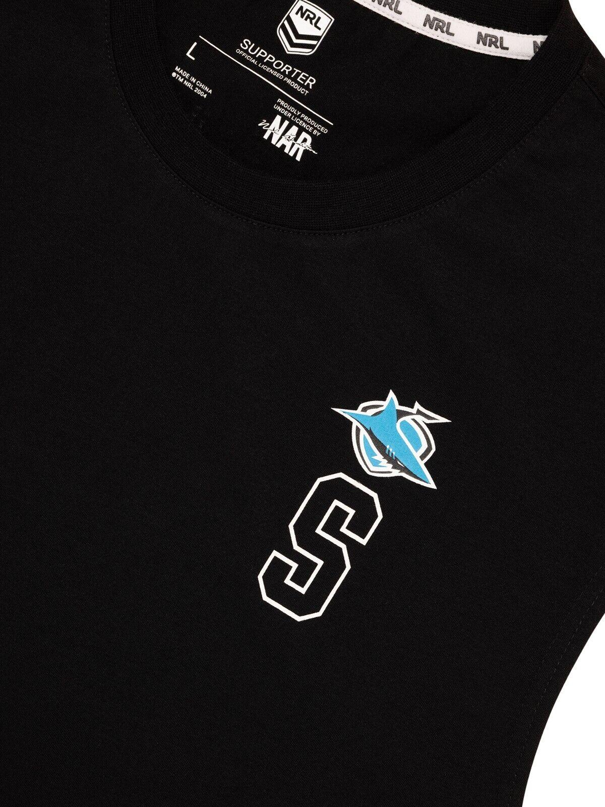 NRL Muscle Tank Singlet - Cronulla Sharks - Mens - Rugby League
