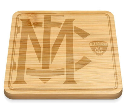 AFL Cheeseboard - Melbourne Demons - 35 x 35 x 1.5cm - Serving Board