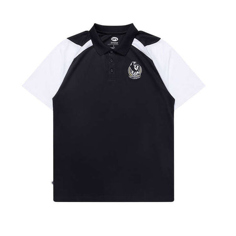 AFL Performance Polo Shirt - Collingwood Magpies - Supporter - Adult - Mens