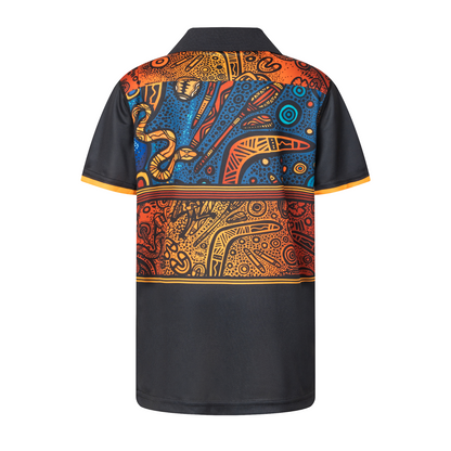 NRL 2025 Team Polo - Indigenous All Stars - Youth - Kids