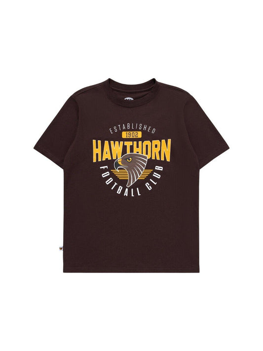 AFL Supporter Tee - Hawthorn Hawks - Youth - Kids - T-Shirt