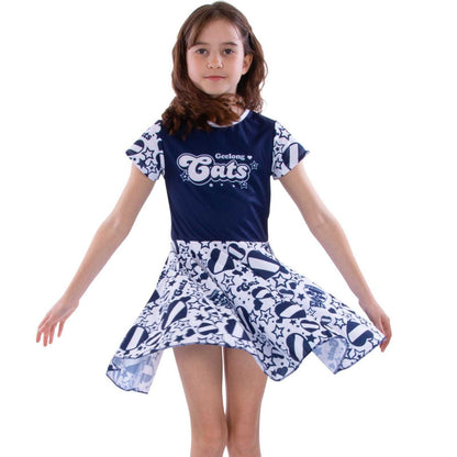 AFL  Heartbreaker Dress - Geelong Cats - Girls - Toddler - Kid