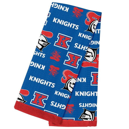 NRL Team Supporter Cotton Tea Towel - Newcastle Knights - 40cm x 60cm