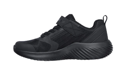 SKECHERS Bounder Gorven Shoe - School Shoe - Black/Black - Kids