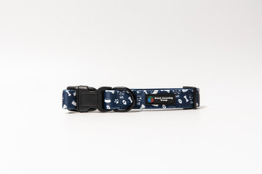 AFL Adjustable Dog Collar - Geelong Cats - Small To Large - Strong Durable