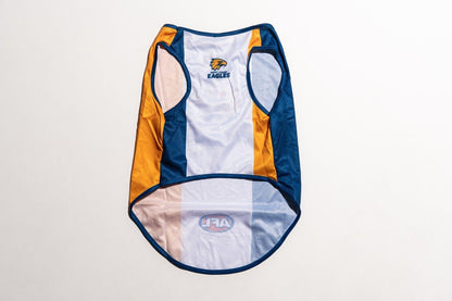 AFL Pet Jersey - West Coast Eagles - Size XS to XL - T-Shirt - Dog - Cat