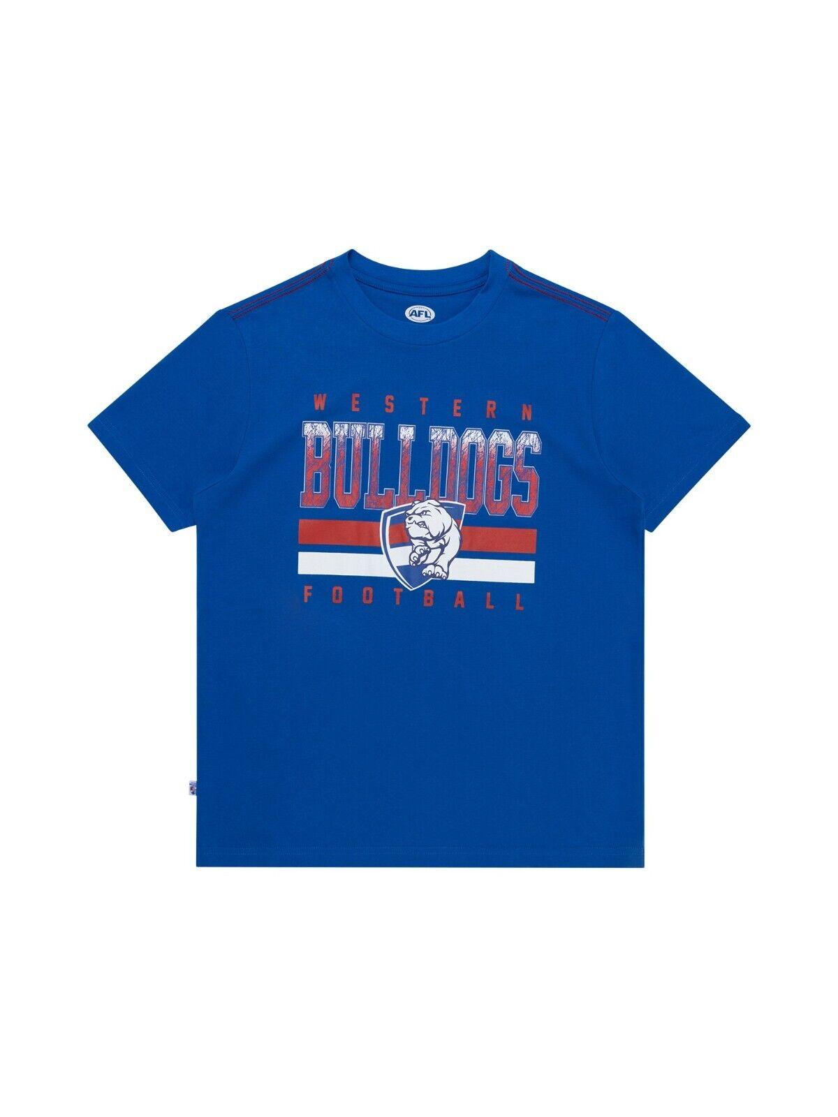 AFL Sketch Tee - Western Bulldogs - Youth- Kids - T-Shirt