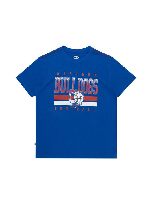 AFL Sketch Tee - Western Bulldogs - Youth- Kids - T-Shirt