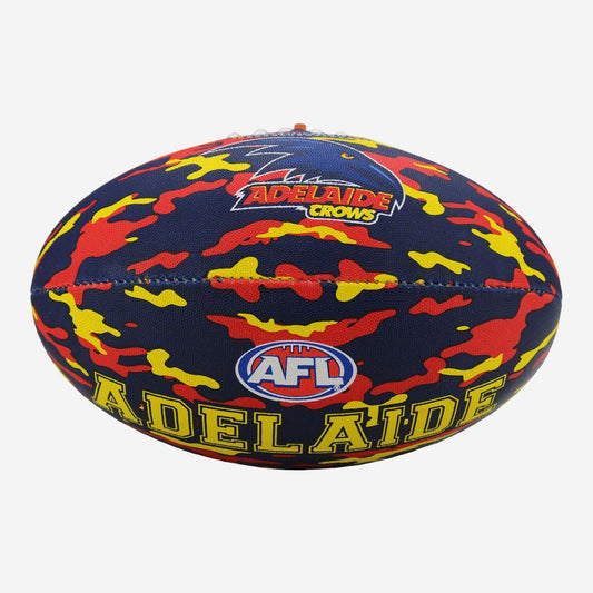 AFL Camo Club Football - Adelaide Crows - Size 5 - Game Ball