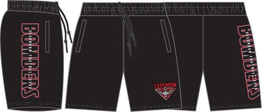 AFL Performance Shorts - Essendon Bombers - Supporter - Adult - Mens