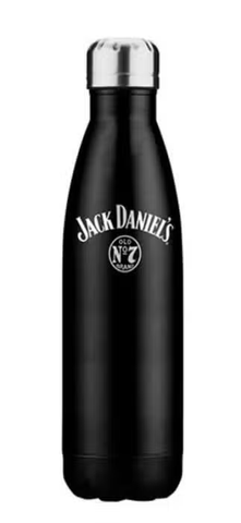JD Water Bottle - Stainless Steel - 500ml  - Jack Daniels
