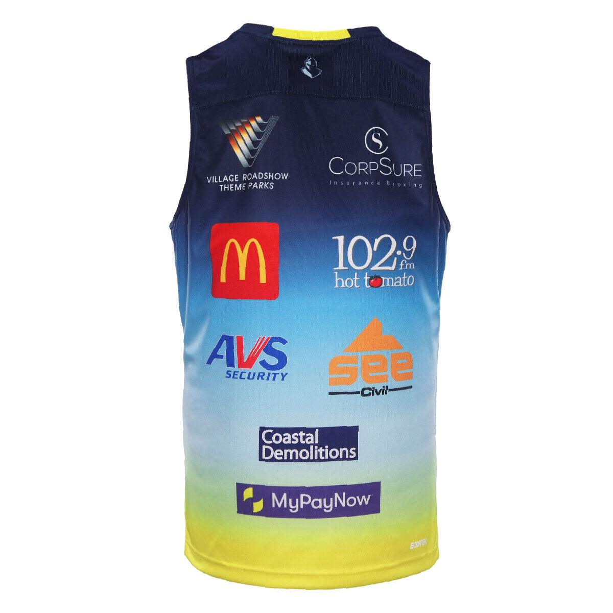 NRL 2024 Coaches Singlet - Gold Coast Titans - Adult - Mens