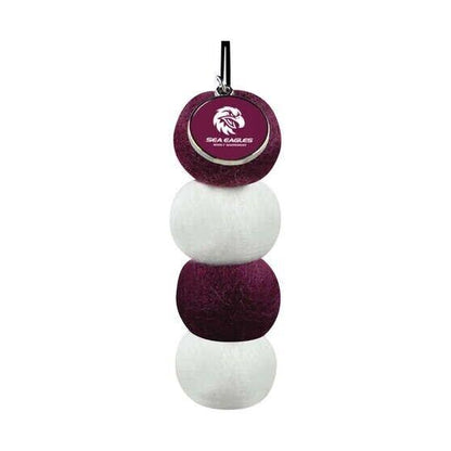 NRL Smelly Balls Set - Manly Sea Eagles - Re-useable Car Air Freshener