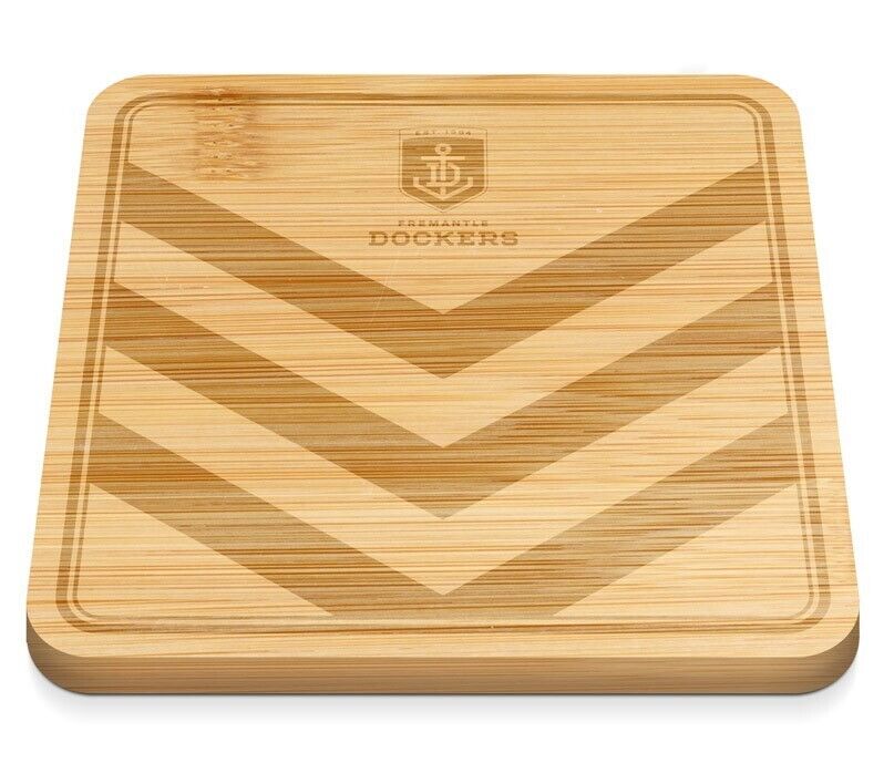 AFL Cheeseboard - Fremantle Dockers - 35 x 35 x 1.5cm - Serving Board