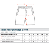 NRL Panel Performance Shorts - Manly Sea Eagles - Supporter - Adult - Mens