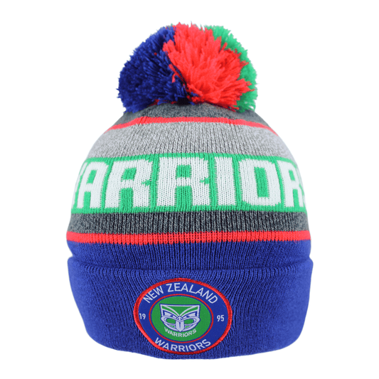 NRL Tundra Beanie - New Zealand Warriors - Winter Hat - Adult - OSFM