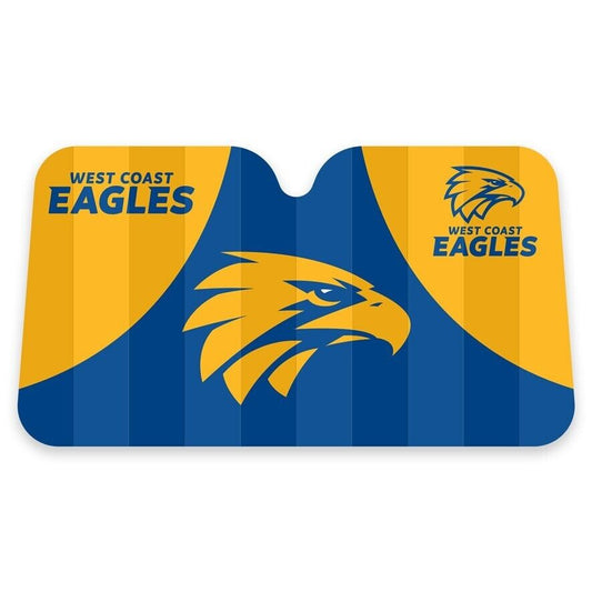 AFL Car Sunshade - West Coast Eagles - 130cm x 70cm