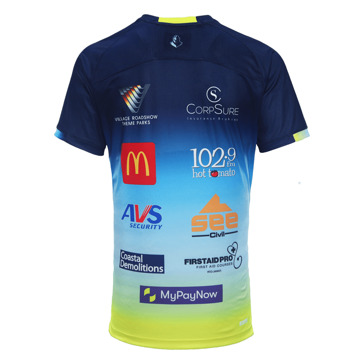 NRL 2024 Coaches Tee - Gold Coast Titans - Adult - Mens