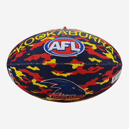 AFL Camo Club Football - Adelaide Crows - Size 5 - Game Ball