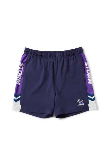 NRL Tech Shorts - Melbourne Storm - Supporter - Adult - Mens