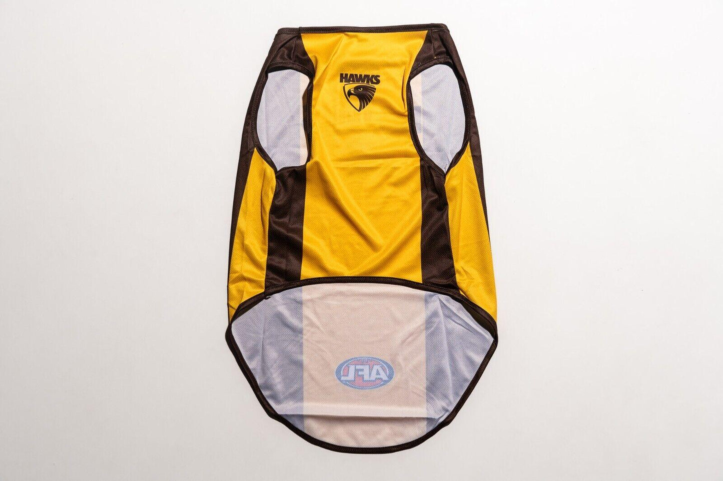 AFL Pet Jersey - Hawthorn Hawks - Size XS to XL - T-Shirt - Dog - Cat