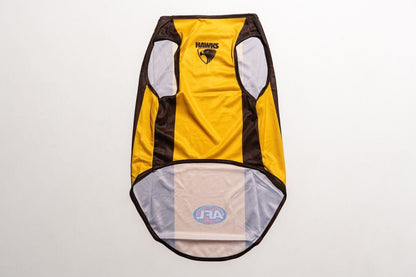 AFL Pet Jersey - Hawthorn Hawks - Size XS to XL - T-Shirt - Dog - Cat