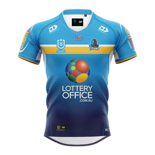NRL 2024 Home Jersey - Gold Coast Titans - Adult - Mens