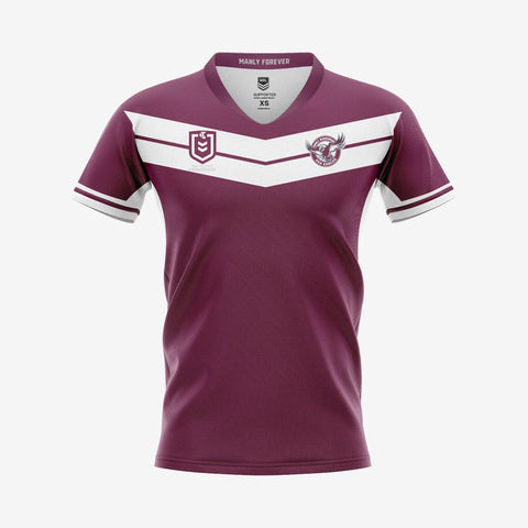NRL 2023 Supporter Jersey - Manly Sea Eagles - YOUTH - KOOKABURRA