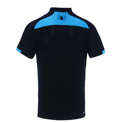 NRL 2024 Travel Polo - Gold Coast Titans - Black - Adult - Mens
