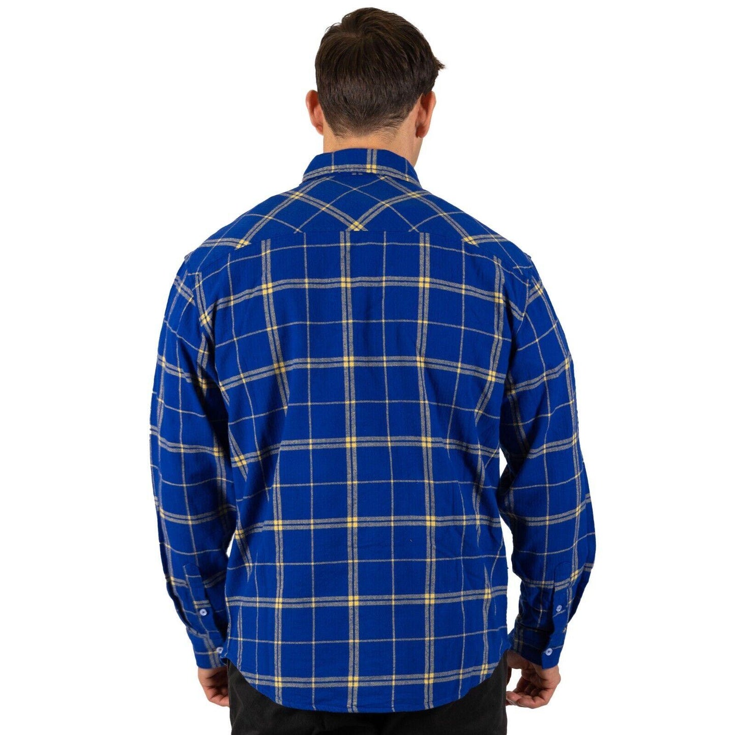 NRL 'Mustang' Flannel Polo - Parramatta Eels - Flanno Shirt