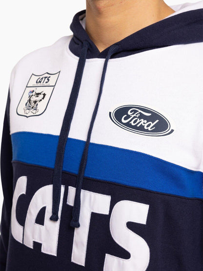AFL Throwback OTH Hoodie - Geelong Cats - Adult - Hoody - Jumper