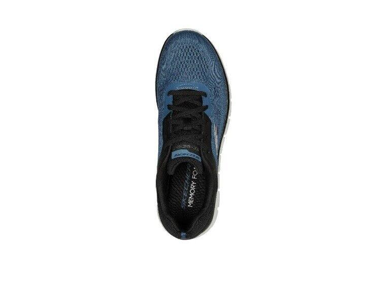 SKECHERS Track Shoe - Broader - Blue/Black - Mens