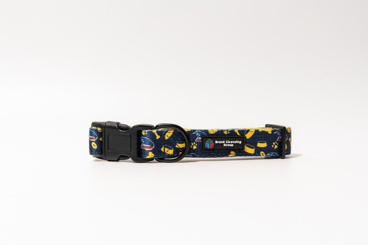 AFL Adjustable Dog Collar - Adelaide Crows - Small To Large - Strong Durable