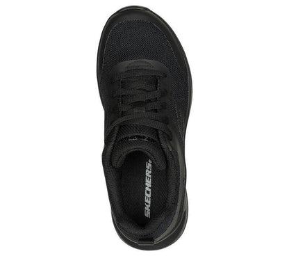 SKECHERS Dynamatic Swift Speed - School Shoe - Black/Black - Kids