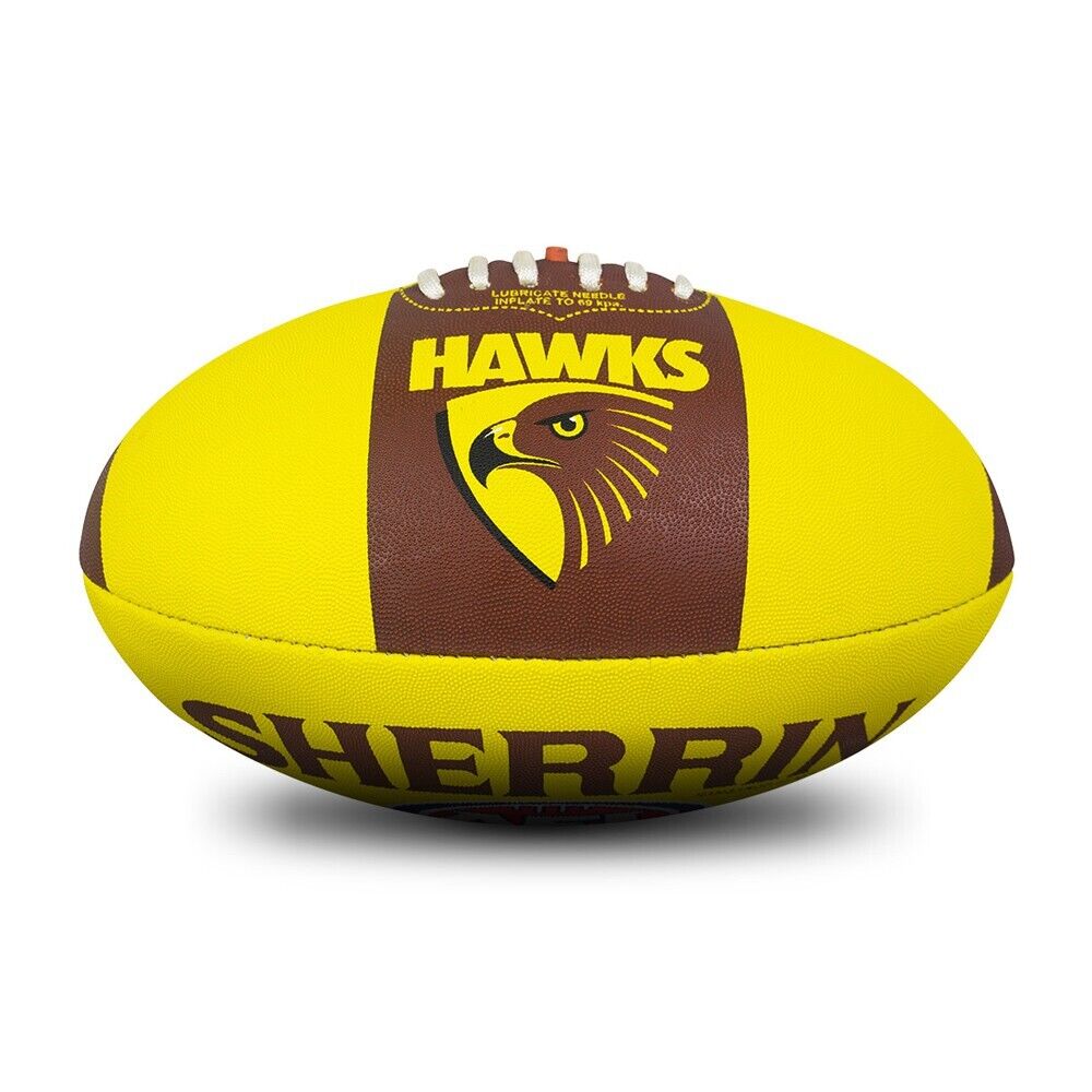 AFL Club Football - Hawthorn Hawks - Size 5 - Game Ball