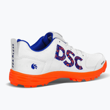 DSC Beamer Cricket Shoes - Orange/White - Rubber Sole - Adult & Kids