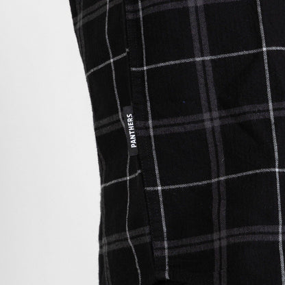 NRL 'Mustang' Flannel Polo - Penrith Panthers - Flanno Shirt