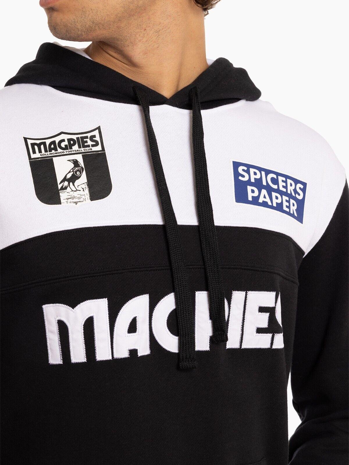 AFL Throwback OTH Hoodie - Collingwood Magpies - Adult - Hoody - Jumper