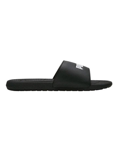 PUMA Cool Cat 2.0 Slides - Black/White - Shoe - Sandal - Mens