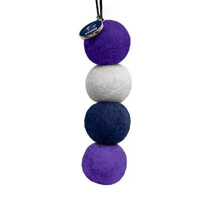 NRL Smelly Balls Set - Melbourne Storm - Re-useable Car Air Freshener