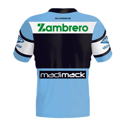 NRL 2024 Home Jersey - Cronulla Sharks - Adult - Mens - CLASSIC
