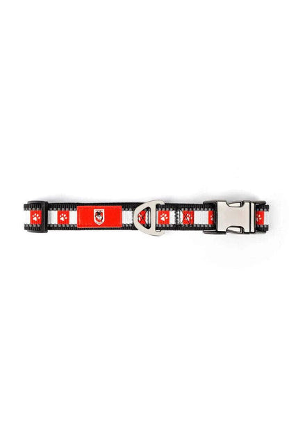 NRL Adjustable Dog Collar - St George Illawarra Dragons - Small & Large