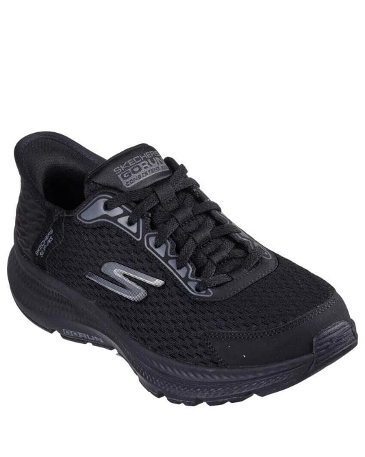 SKECHERS Slip-Ins Go Run Consistent 2.0 Shoe - Endure - Black/Black - Womens