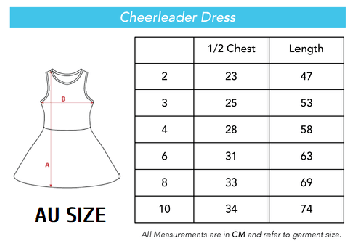 NRL Heartbreaker Dress - Gold Coast Titans - Girls - Toddler - Kid