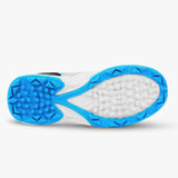 DSC Zooter Cricket Shoes - White/Blue - Rubber Sole - Adult & Kids