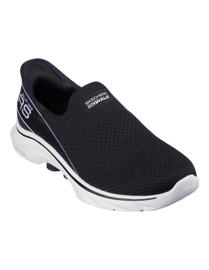 SKECHERS Slip-Ins Go Walk 7 Shoe - MIA - Black/White - Womens - Ladies