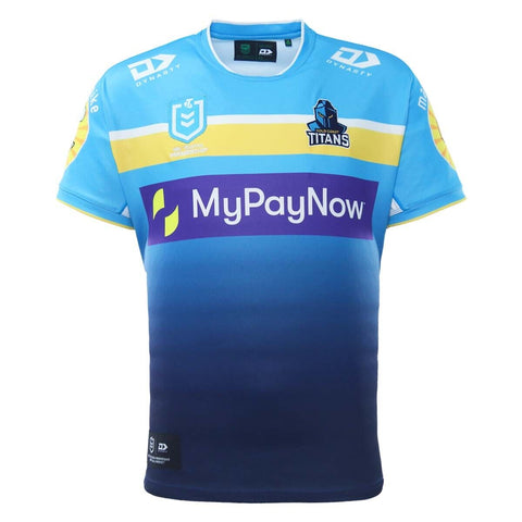 NRL 2023 Home Jersey - Gold Coast Titans - Adult - Rugby League - DYNASTY