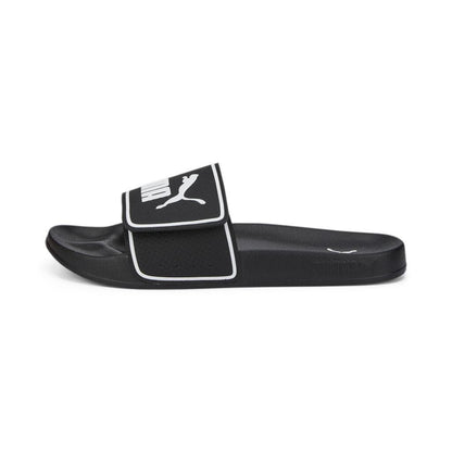 PUMA Leadcat 2.0 V Slides - Black/White - Shoe - Sandal - Mens - Adults